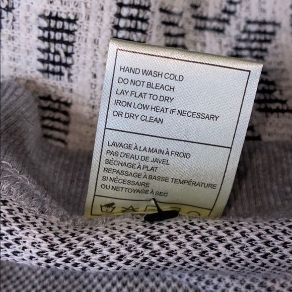 NWT JACK BY BB DAKOTA Archibald Jacquard Terry Poncho - Picture 9 of 9